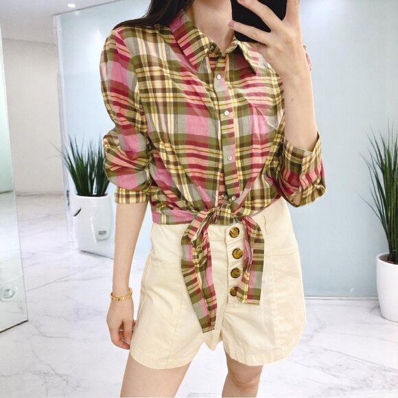 NWT The fifth Label Grid Check Shirt - Picture 2 of 9